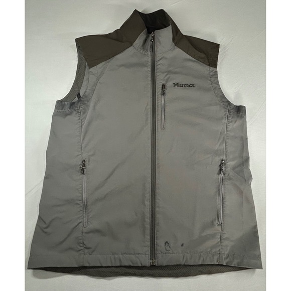 Marmot Other - Marmot Mens Softshell Fleece Lined Full Zip Vest Gray Large - See pics for cdtn